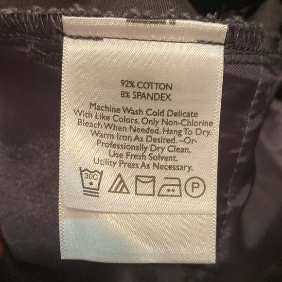 Eddie Bauer dark gray pants size 8 long tall.  New without tags - Picture 6 of 8